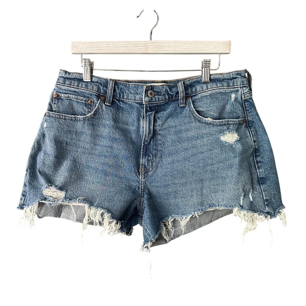 Abercrombie & Fitch Curve Love Mom High Rise Short Size 31
